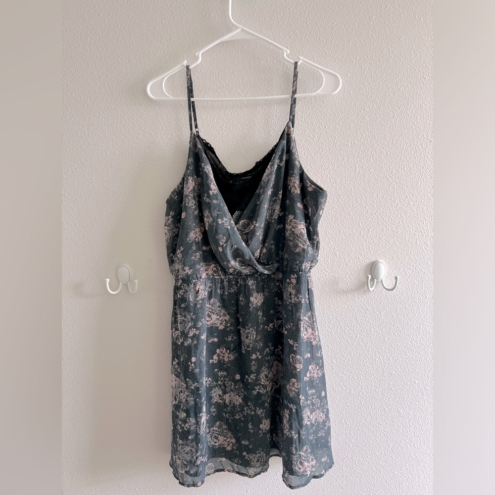NWT slip dress with lace details